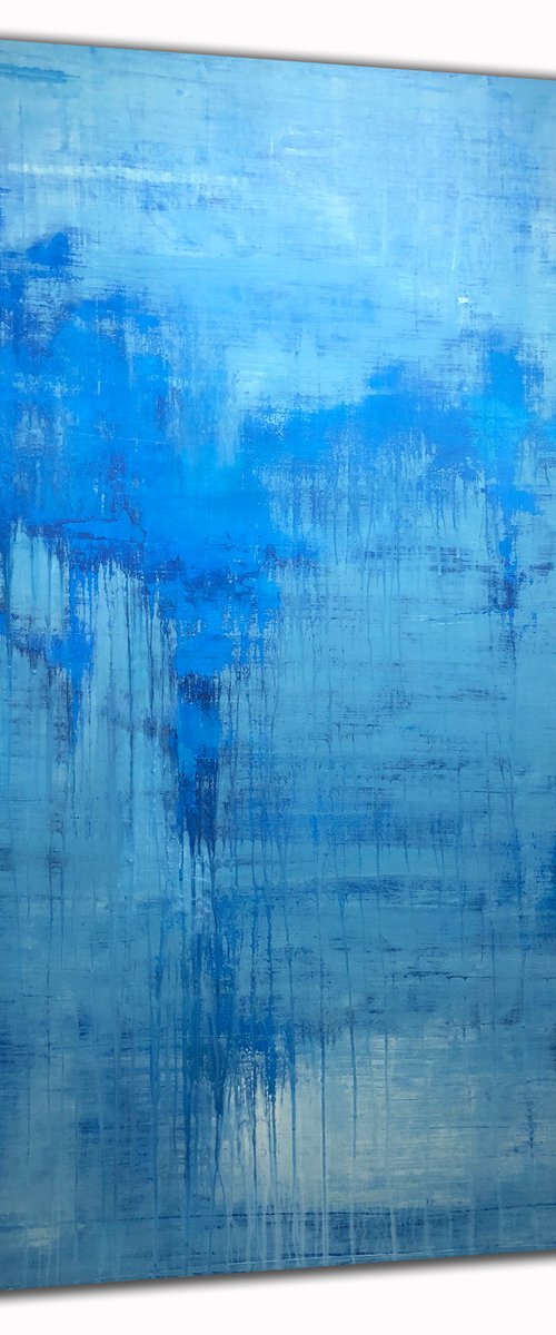 Blue In Blue (XL 60x48in) by Robert  Tillberg
