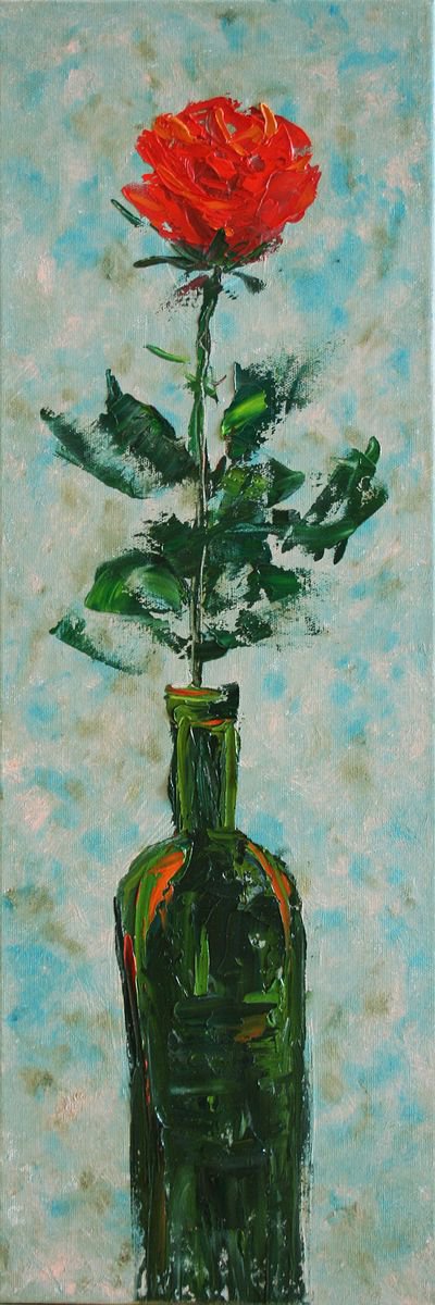 Salana Art / Svetlana Samovarova | Original  Oil Painting | Talk One-On-One 1 | 20 X 60Cm | Artwork For Sale On Artfinder