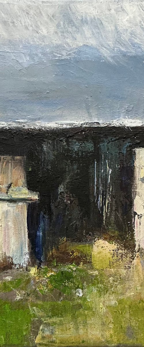 Allotment Shed 2 by Sandra Haney