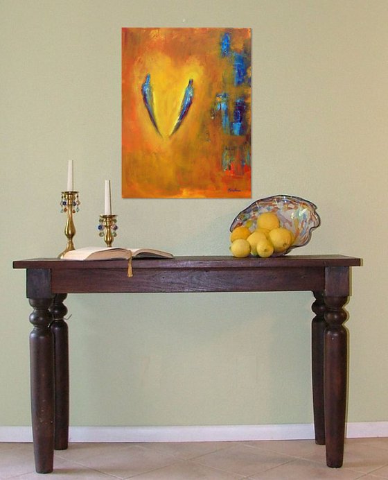Soulmates Yellow 24x18