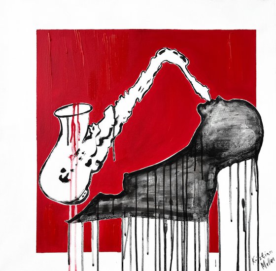 Her Private Sax Solo