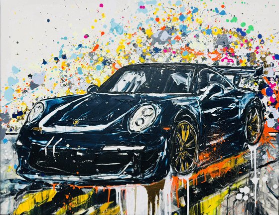 Porsche night Drive in Paradise