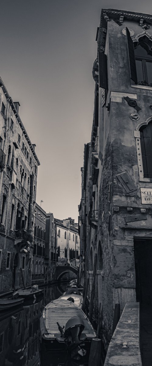 VENICE, SMALL CANAL by Fabio Accorrà