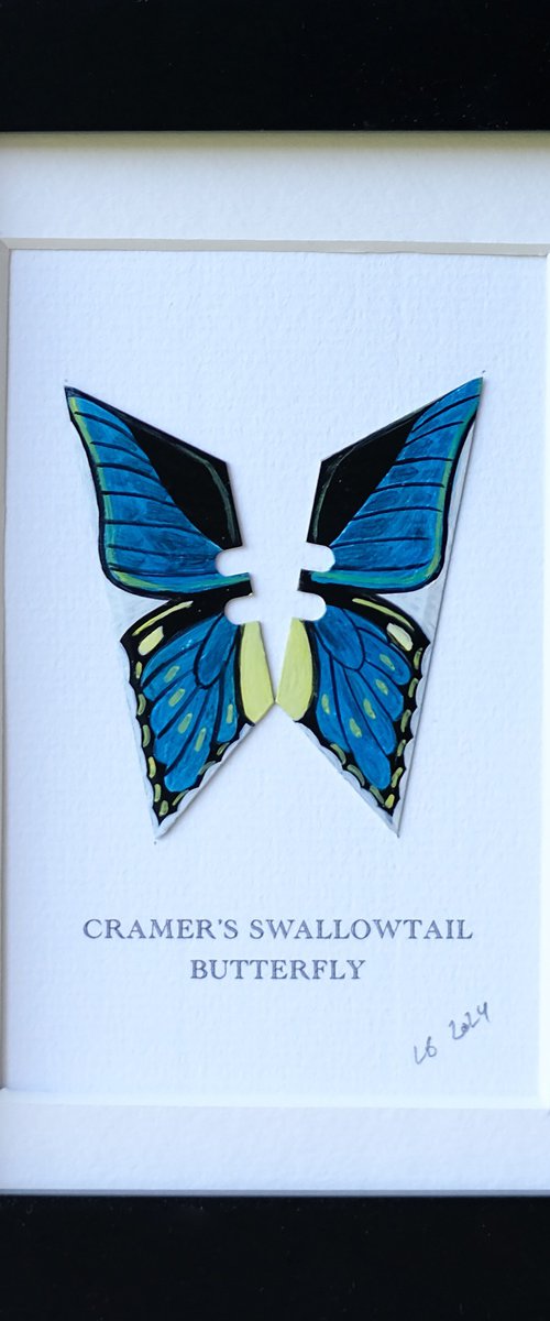 Cramer's Swallowtail butterfly by Lene Bladbjerg