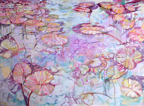 Sweet Water Lilies by Hilde Hoekstra