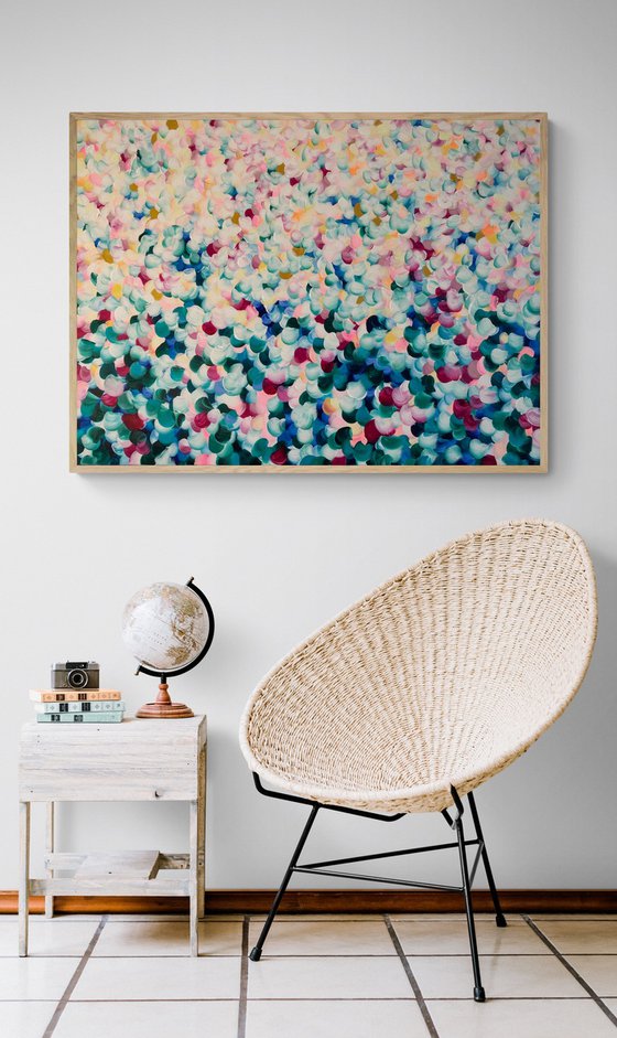 Sun between blooms
