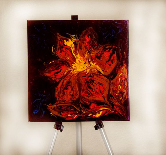 Flame flower