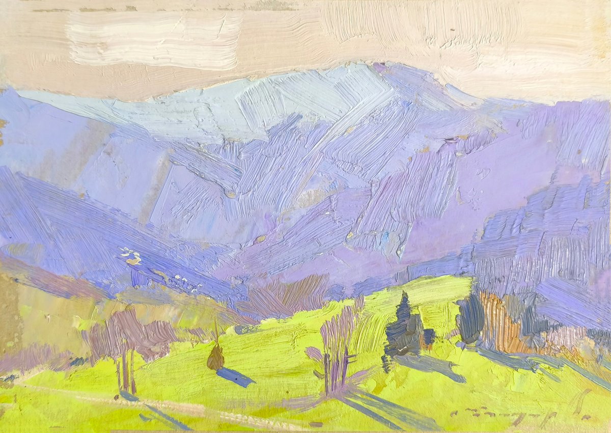 Carpathians By Alexander Shandor, 10 X 7, Artwork For Sale On Artfinder