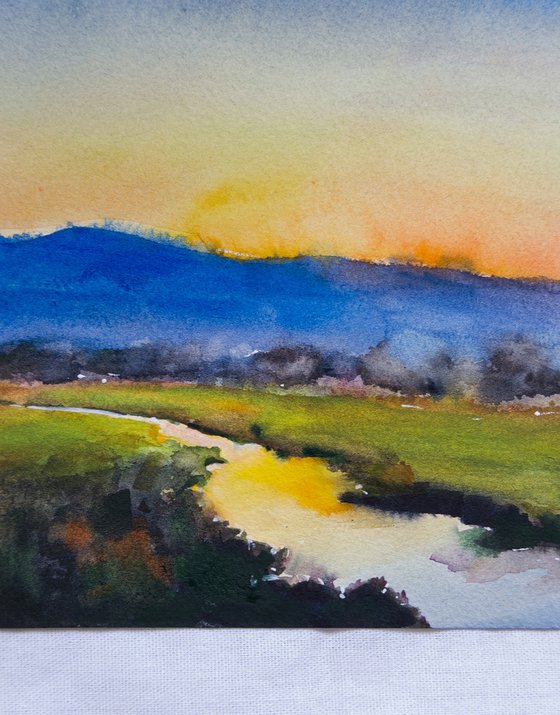 River at Dusk