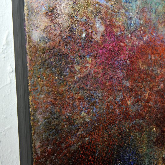 Pink and golden rust