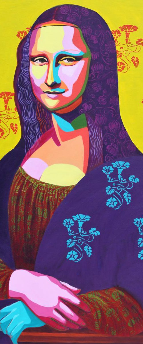 Mona Lisa pop by Gisella Stapleton