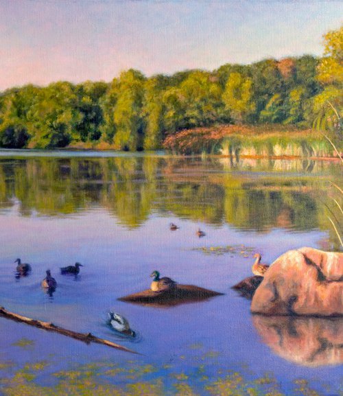 Summer at the Lake by Kathy Carney