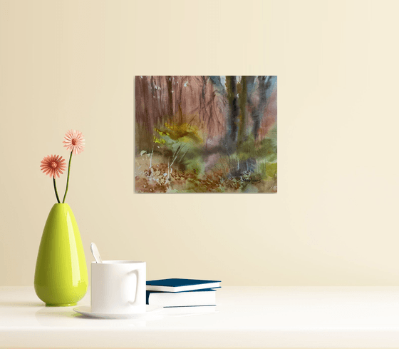 King Alfred’s Tower woodland, Somerset