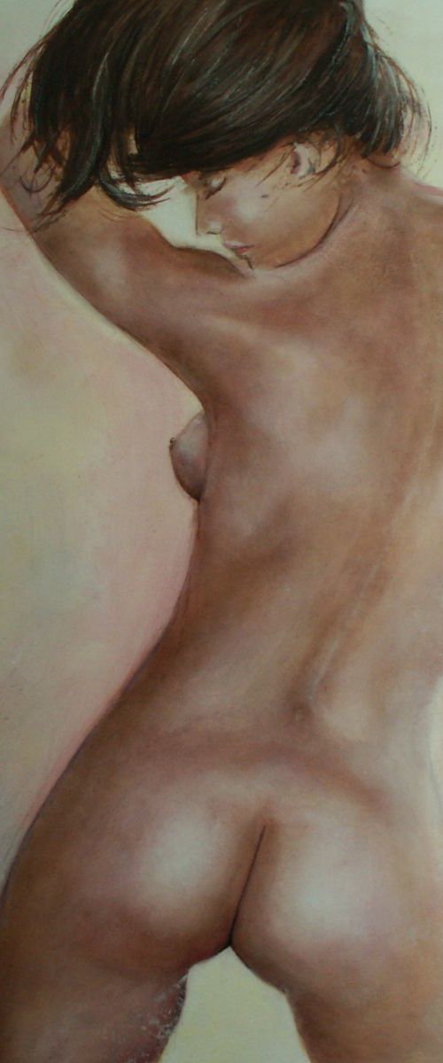 Nude,  Sweet Seduction by Mel Davies Original Art