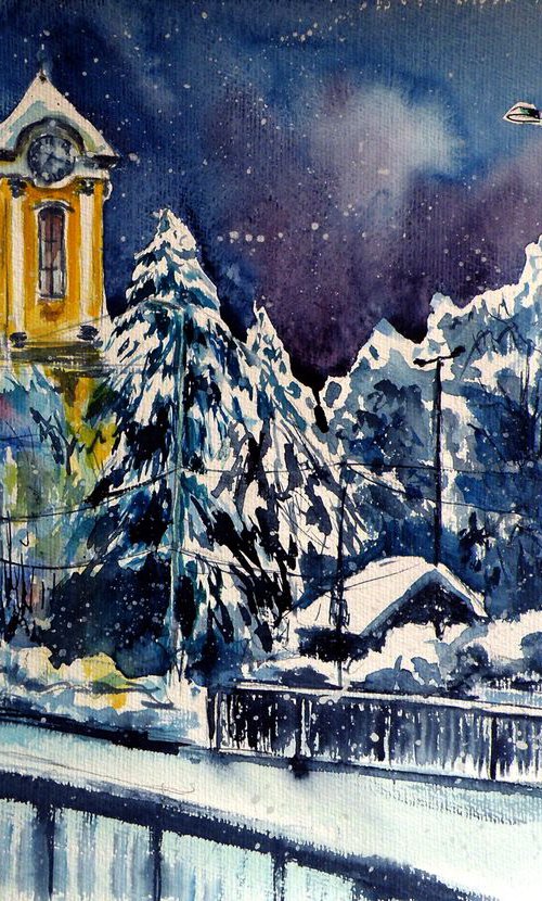 Winter in hometown II by Kovács Anna Brigitta