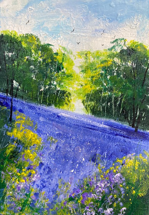 Field of Bluebells by Teresa Tanner