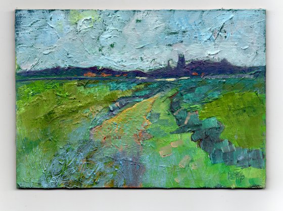 Small Landscape - Coastal Path to Blakeney