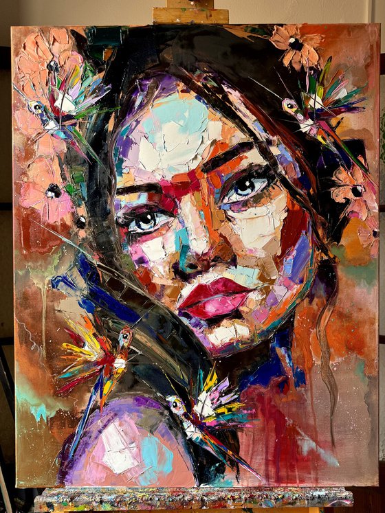 Flower Born after Sandstorm