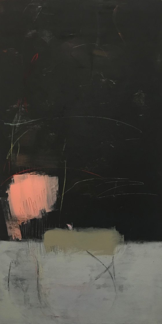 Memory Releases Breath Minimalist Painting