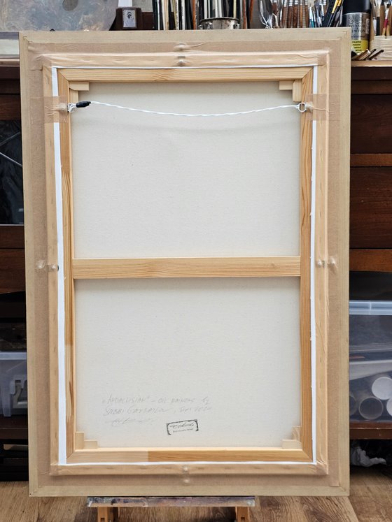 Andalusian-Original Horse Portrait