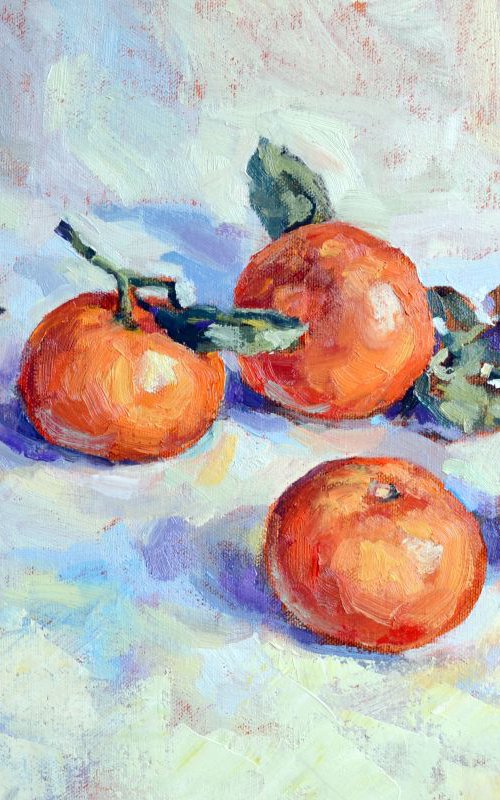Tangerines by Irina Ushakova