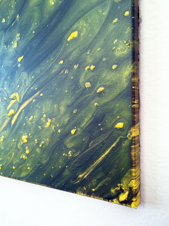 "Seeing Spots" - SPECIAL PRICE - Original Abstract PMS Acrylic Painting - 16 x 20 inches