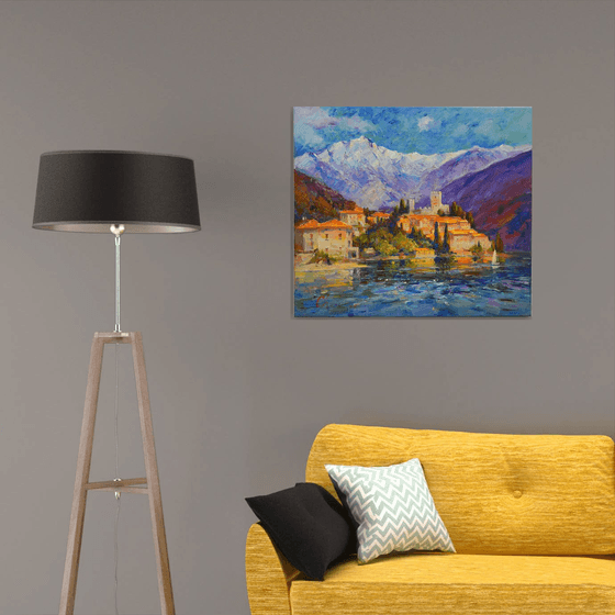 Evening in San Siro, Lake Como