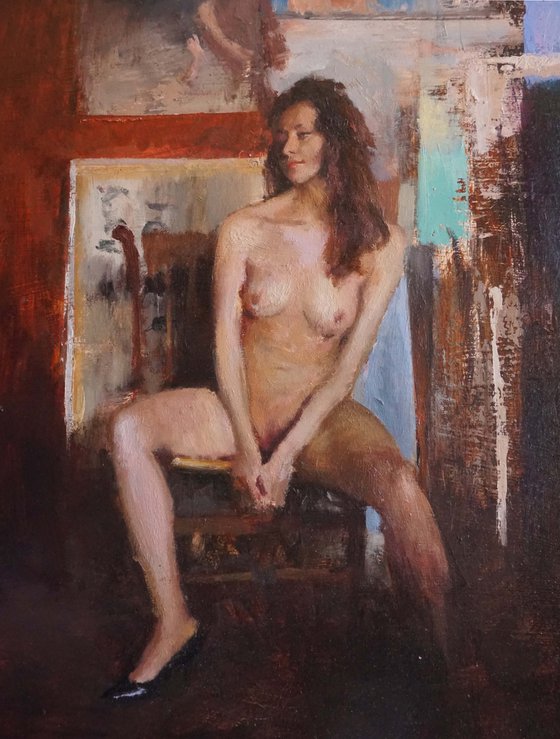 Julya in studio
