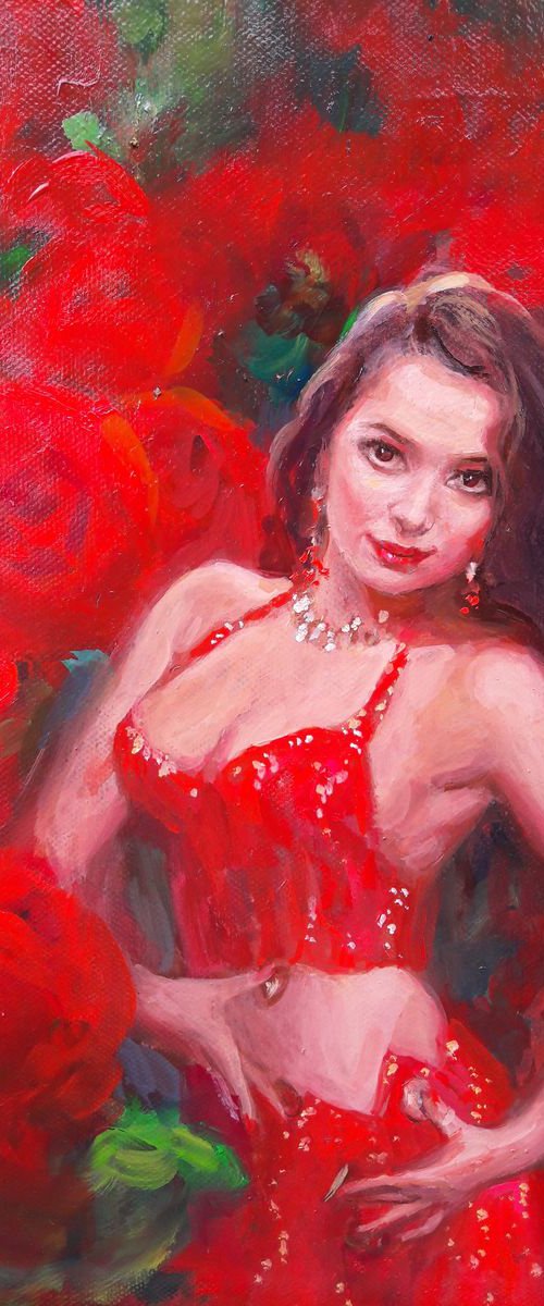 red roses by HELINDA (Olga Müller)