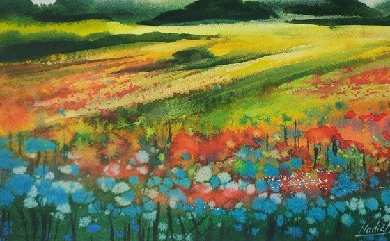Ukrainian fields- original