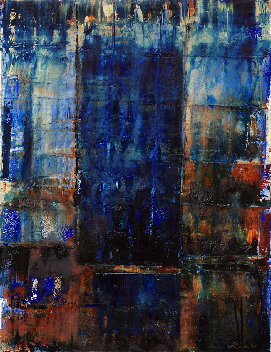 Abstract-47 By Richard Manning, 24 X 32, Artwork For Sale On Artfinder