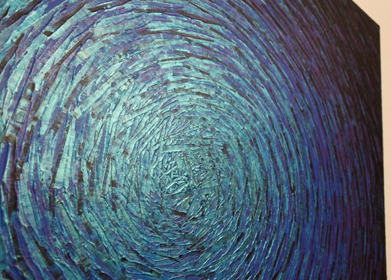 Vast Iridescent Blue-Violet Glow