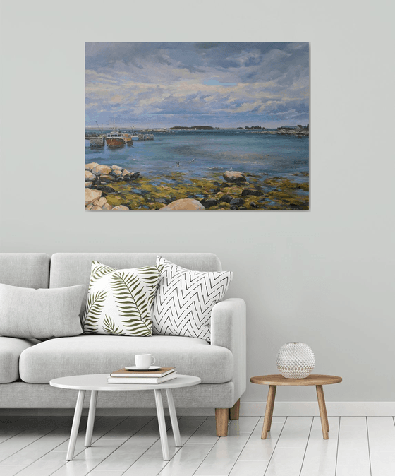 Breeze over the bay