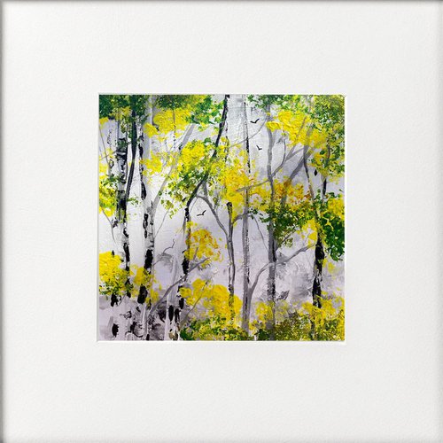 Seasons- Spring Silver Birches by Teresa Tanner