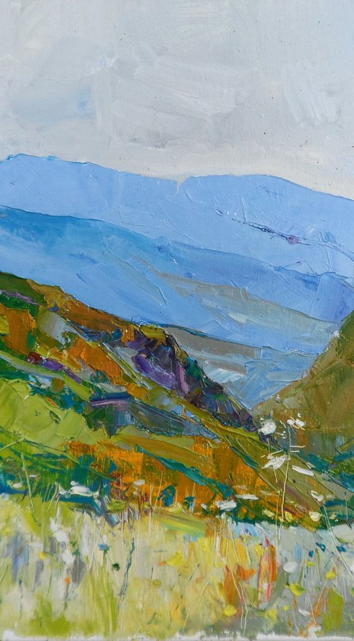 " Autumn in the mountains " by Yehor Dulin