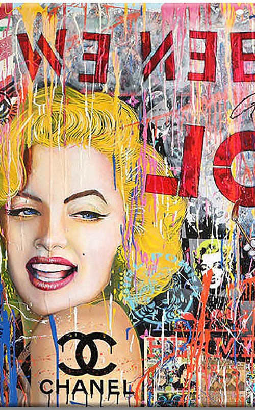 Marilyn All we need is ... Love by Gardani Art
