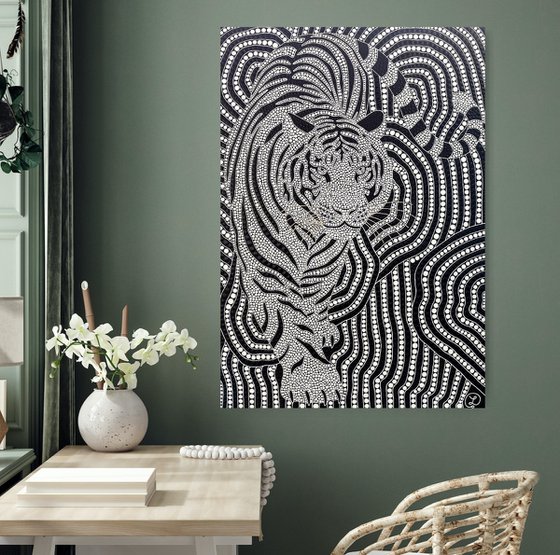 Psychedelic Tiger
