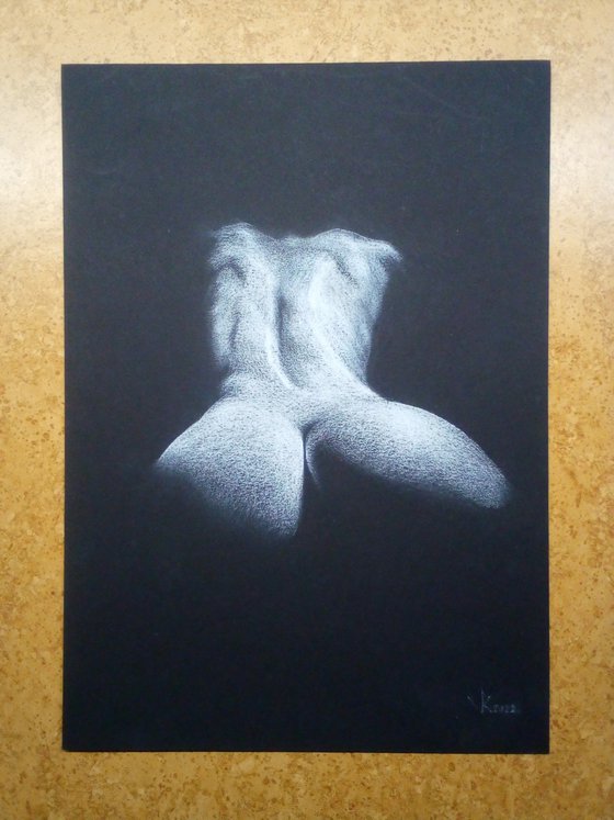 Nude noir #265 (21X29)cm