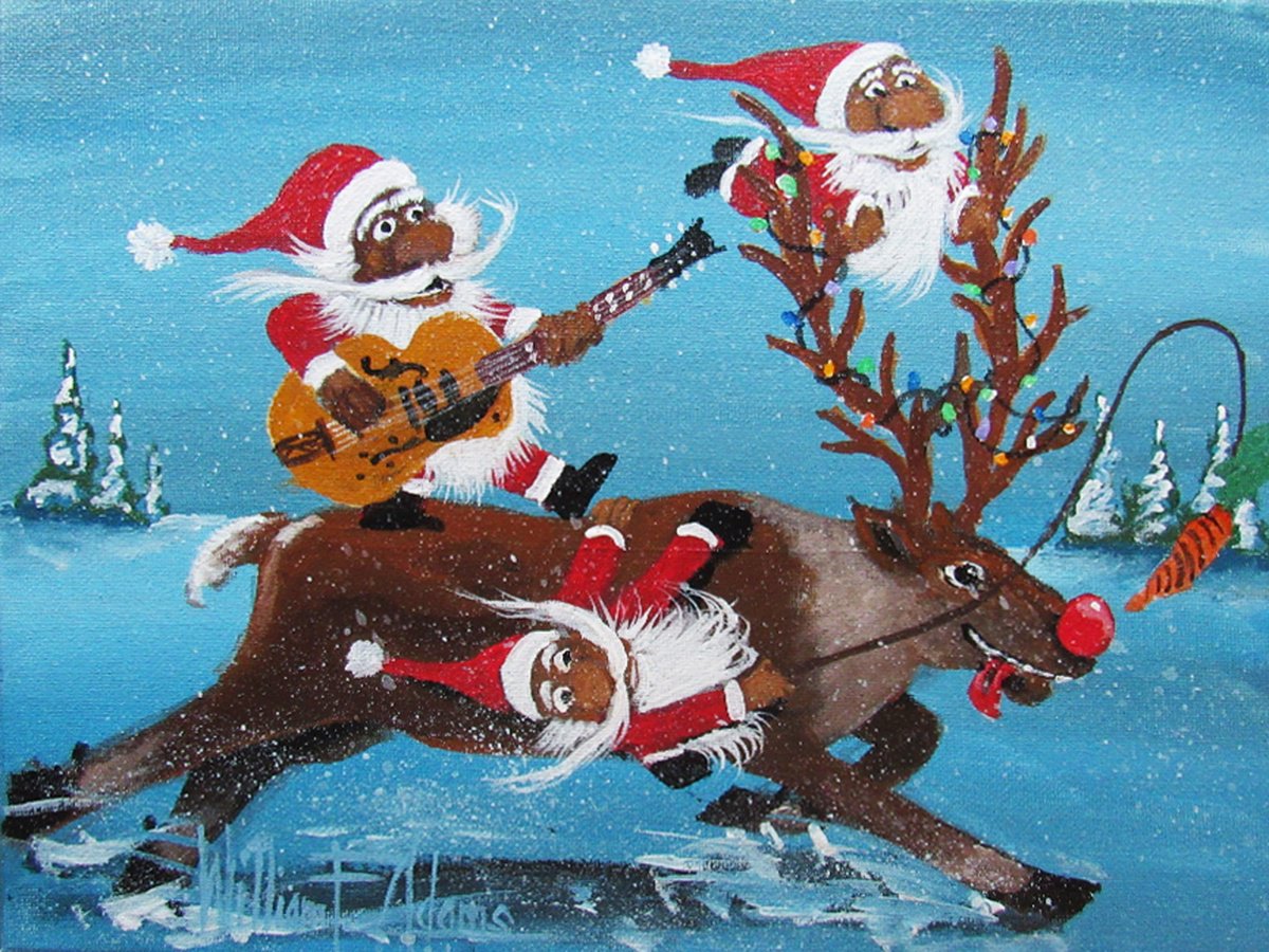 Run Rudolph! by William F. Adams