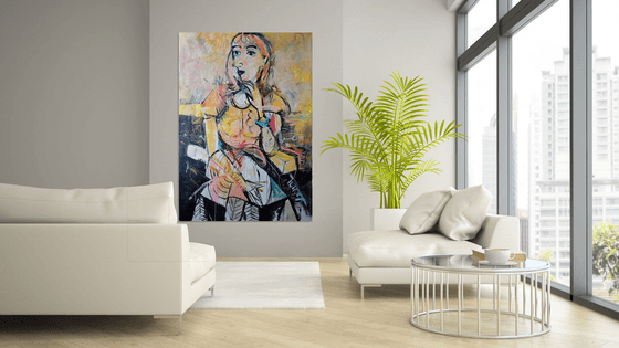 Woman sitting (02-2025)