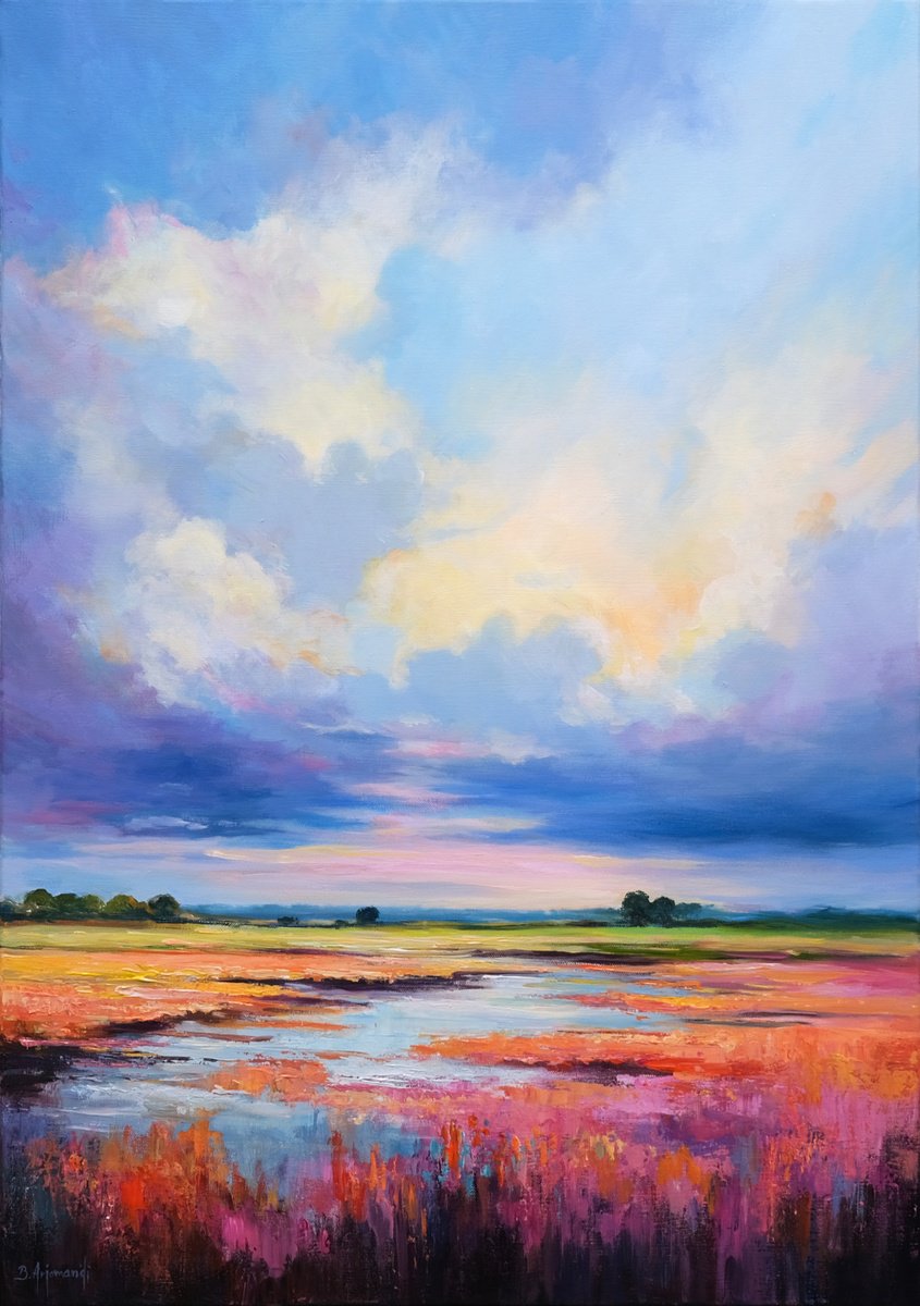 Dreamlight Horizon By Behshad Arjomandi, 26 X 36, Artwork For Sale On Artfinder