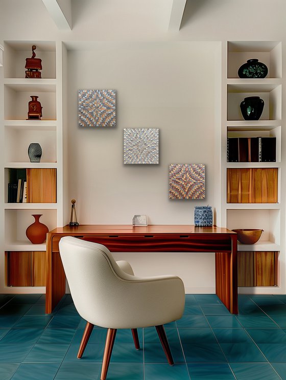 Sands of time (set of 3 artworks)