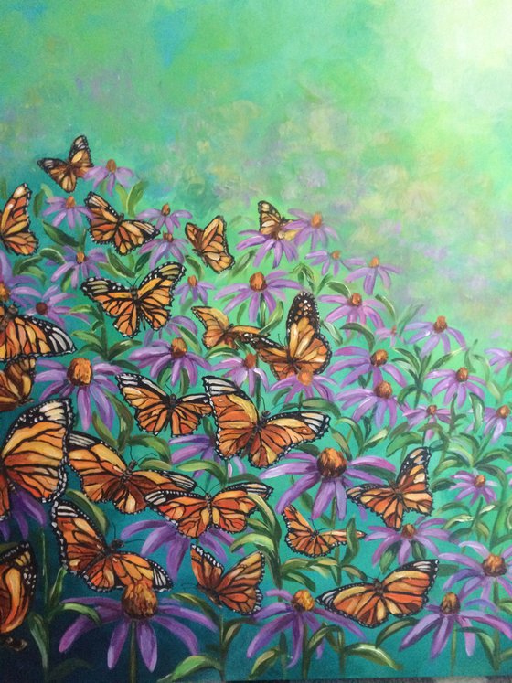 Another Summer (butterfly landscape)