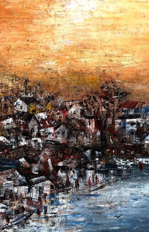 Where the River Flows, A Village Thrives by M. Singh