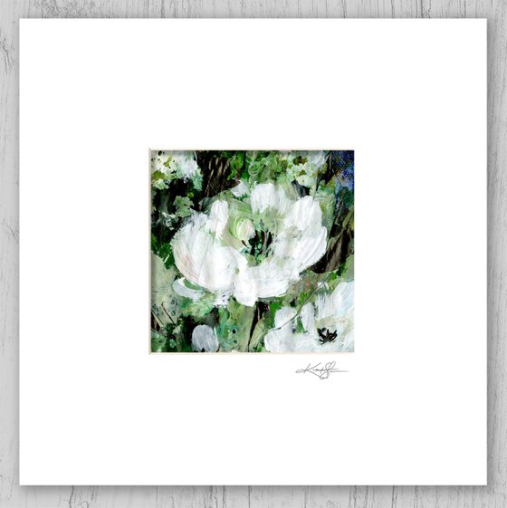Mystic Garden 17 - Floral Painting by Kathy Morton Stanion
