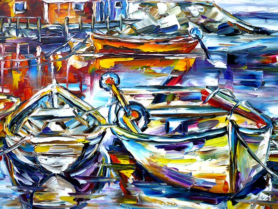 The Fishing Boats Of Peggy's Cove