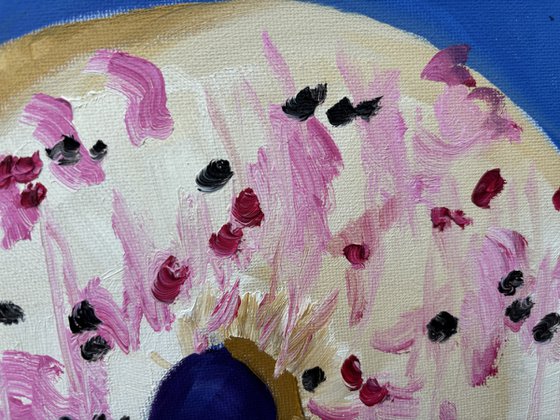 The donut. still life