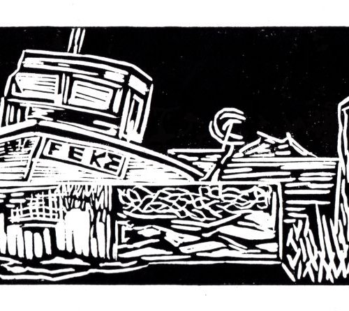 Boat, Dungeness by Anna Robertson