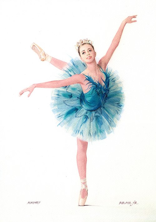 Ballet Dancer CDLXXVII by REME Jr.