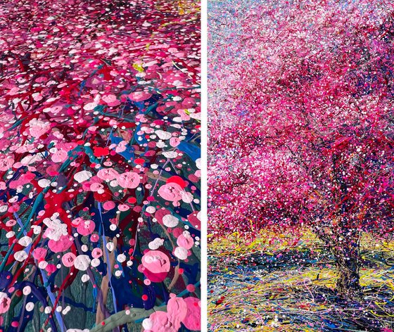 Your own path - Sakura Large landscape